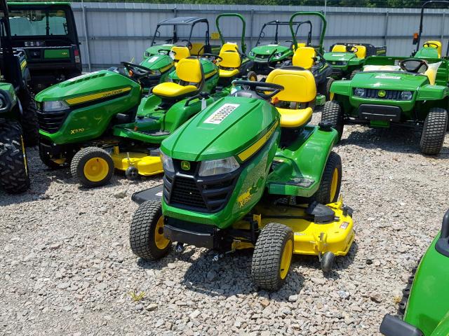 1M0X390BAJM051141 - 2018 JOHN DEERE RIDING LAW GREEN photo 2