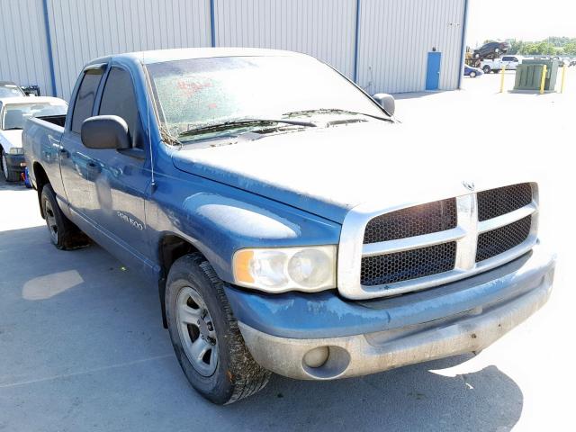 1D7HA18N23S286115 - 2003 DODGE RAM 1500 S BLUE photo 1