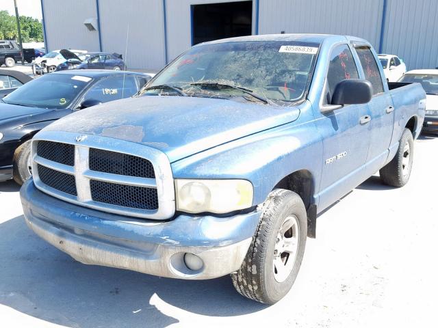 1D7HA18N23S286115 - 2003 DODGE RAM 1500 S BLUE photo 2