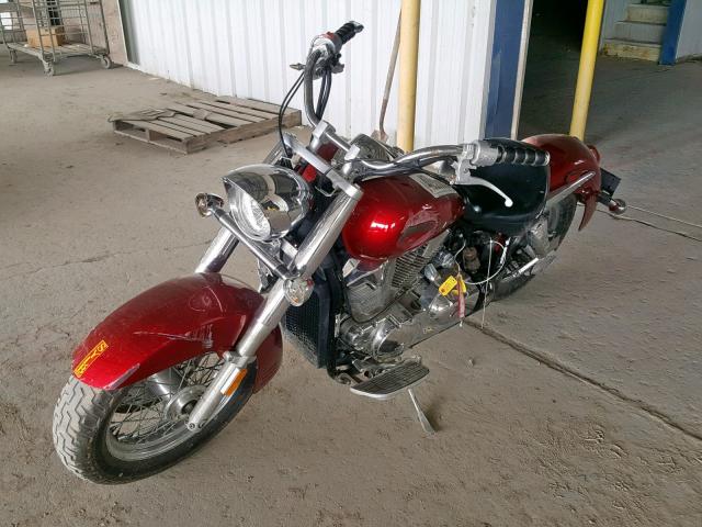 1HFSC520X4A105757 - 2004 HONDA VT1300 S MAROON photo 2