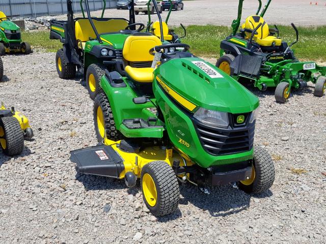 1M0X570APJM131456 - 2018 JOHN DEERE RIDING LAW GREEN photo 1