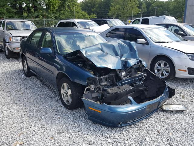 1G1NE52J43M708221 - 2003 CHEVROLET MALIBU LS Dəniz mavisi foto 1