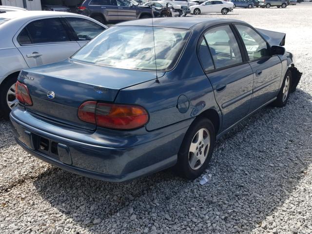 1G1NE52J43M708221 - 2003 CHEVROLET MALIBU LS Dəniz mavisi foto 4