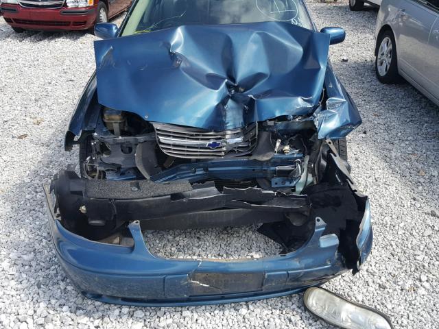1G1NE52J43M708221 - 2003 CHEVROLET MALIBU LS Dəniz mavisi foto 7
