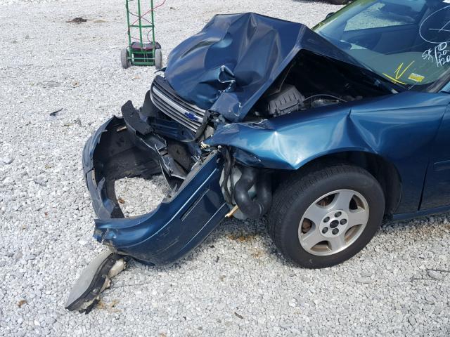 1G1NE52J43M708221 - 2003 CHEVROLET MALIBU LS Dəniz mavisi foto 9