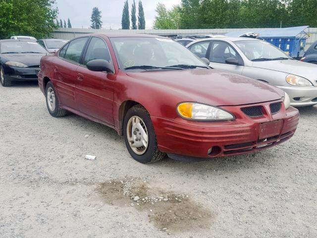 1G2NF52F72C247136 - 2002 PONTIAC GRAND AM S RED photo 1