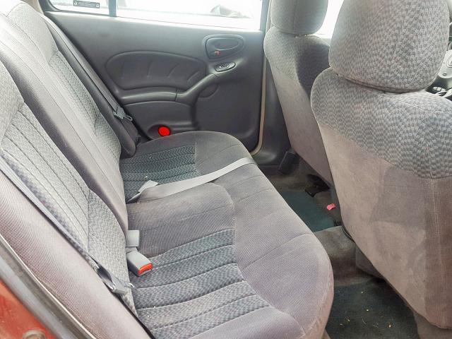 1G2NF52F72C247136 - 2002 PONTIAC GRAND AM S RED photo 6