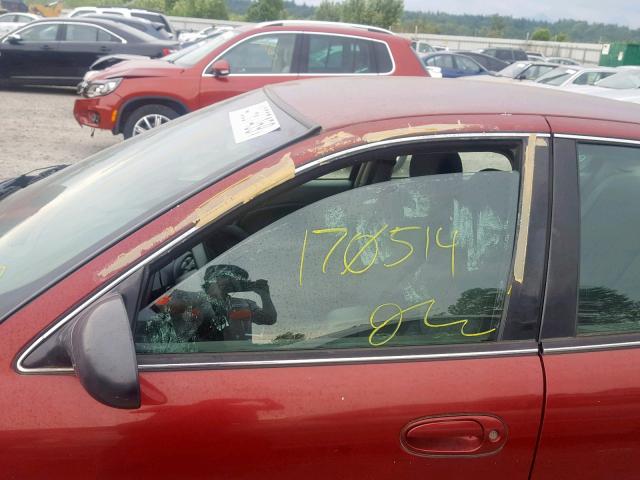 1G2NF52F72C247136 - 2002 PONTIAC GRAND AM S RED photo 9