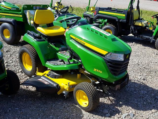 1M0X570ATKM140903 - 2018 JOHN DEERE RIDING LAW GREEN photo 1