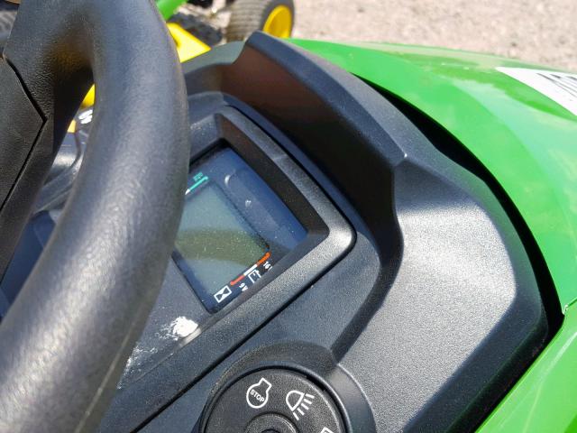 1M0X570ATKM140903 - 2018 JOHN DEERE RIDING LAW GREEN photo 8