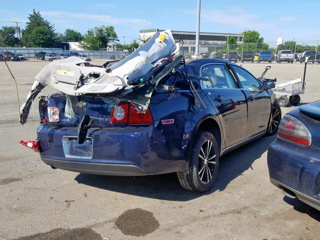 1G1ZH57B89F254658 - 2009 CHEVROLET MALIBU 1LT 蓝色 照片 4