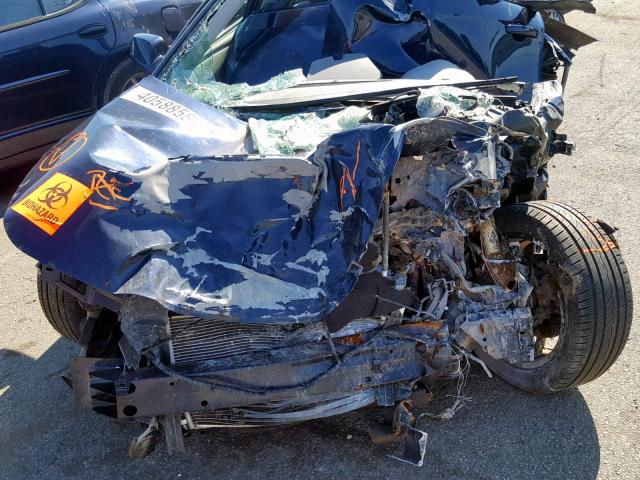 1G1ZH57B89F254658 - 2009 CHEVROLET MALIBU 1LT 蓝色 照片 7