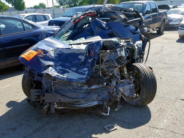 1G1ZH57B89F254658 - 2009 CHEVROLET MALIBU 1LT 蓝色 照片 9