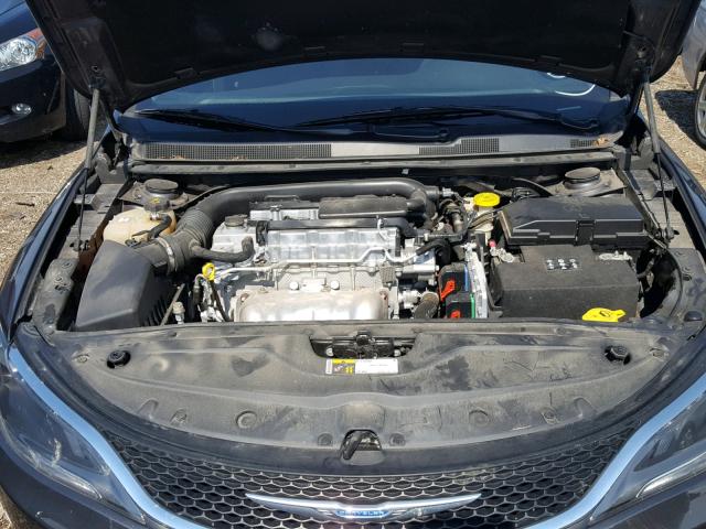 1C3CCCFB3GN120648 - 2016 CHRYSLER 200 LX GRAY photo 7