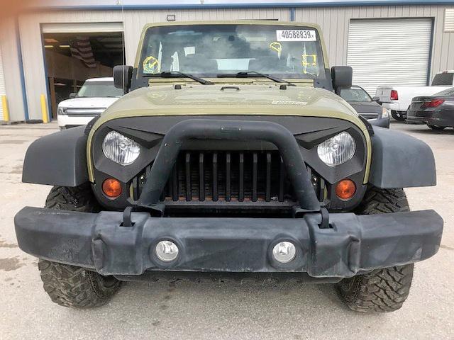 1C4AJWAG8DL684610 - 2013 JEEP WRANGLER S GREEN photo 9