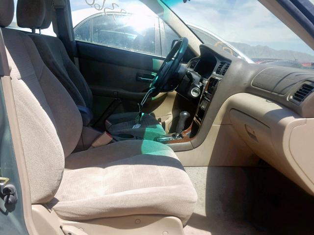 4S3BH675237614615 - 2003 SUBARU LEGACY OUT GREEN photo 5