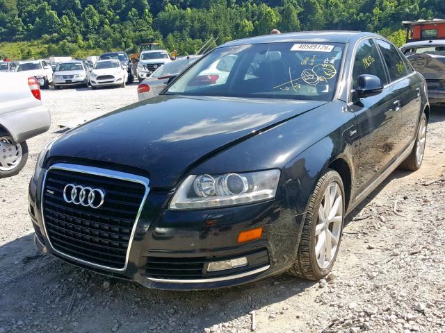 WAUFGAFB9AN061465 - 2010 AUDI A6 PREMIUM BLACK photo 2