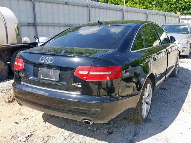 WAUFGAFB9AN061465 - 2010 AUDI A6 PREMIUM BLACK photo 4