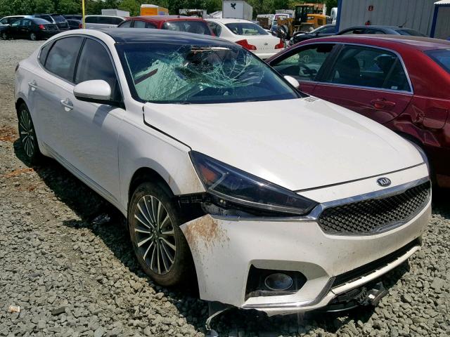 KNALC4J13H5049076 - 2017 KIA CADENZA PR WHITE photo 1