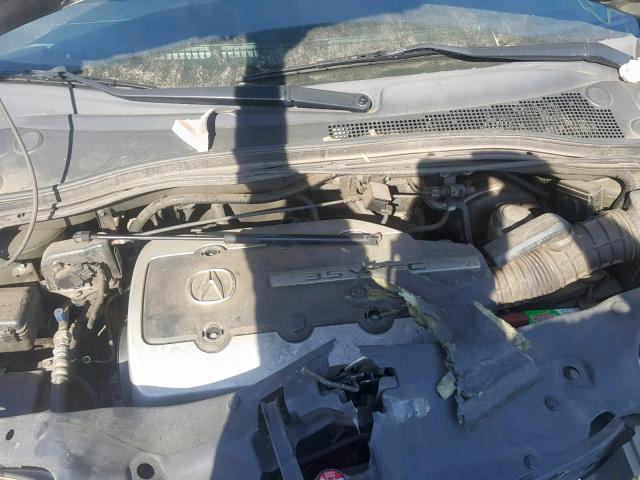 2HNYD18876H521075 - 2006 ACURA MDX TOURIN GREEN photo 7