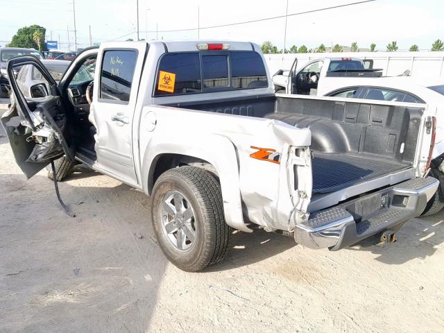 1GCHSDFE4C8147693 - 2012 CHEVROLET COLORADO L SILVER photo 3