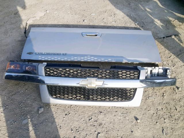 1GCHSDFE4C8147693 - 2012 CHEVROLET COLORADO L SILVER photo 9