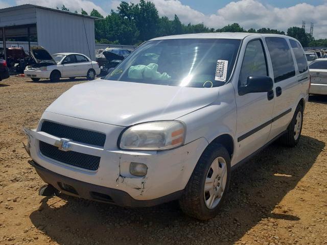 1GNDV23W48D107577 - 2008 CHEVROLET UPLANDER L WHITE photo 2