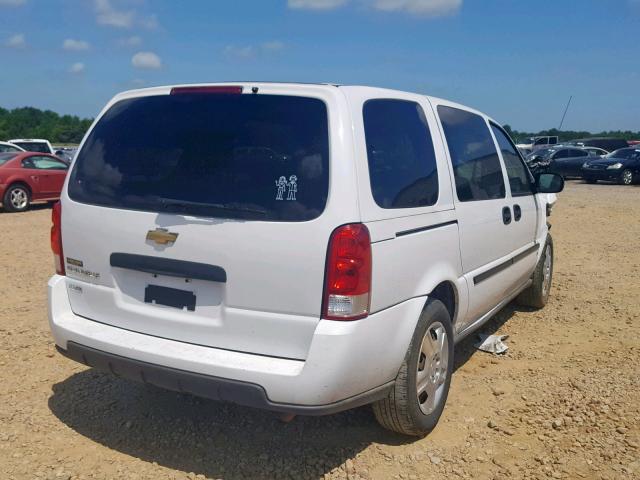 1GNDV23W48D107577 - 2008 CHEVROLET UPLANDER L WHITE photo 4