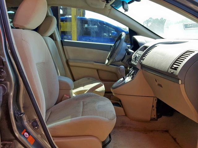 3N1AB61E17L699392 - 2007 NISSAN SENTRA 2.0 BROWN photo 5