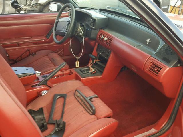 1FACP44E5MF184124 - 1991 FORD MUSTANG LX RED photo 5