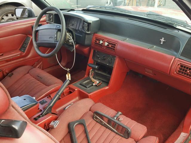 1FACP44E5MF184124 - 1991 FORD MUSTANG LX RED photo 9