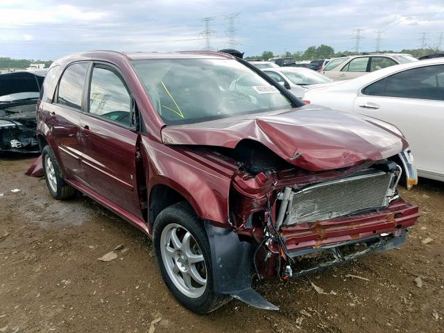 2CNDL937686066332 - 2008 CHEVROLET EQUINOX SP MAROON photo 1