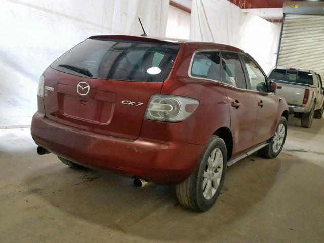 JM3ER29LX70156925 - 2007 MAZDA CX-7 RED photo 4