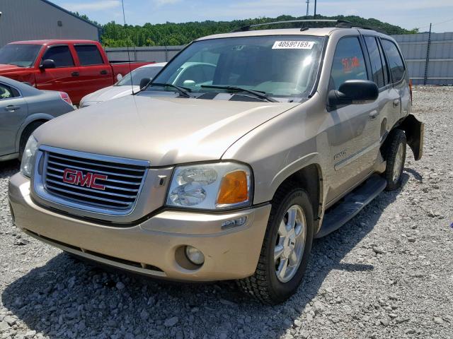 1GKDT13S062130714 - 2006 GMC ENVOY BEIGE photo 2