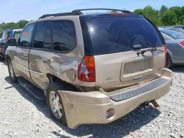 1GKDT13S062130714 - 2006 GMC ENVOY BEIGE photo 3