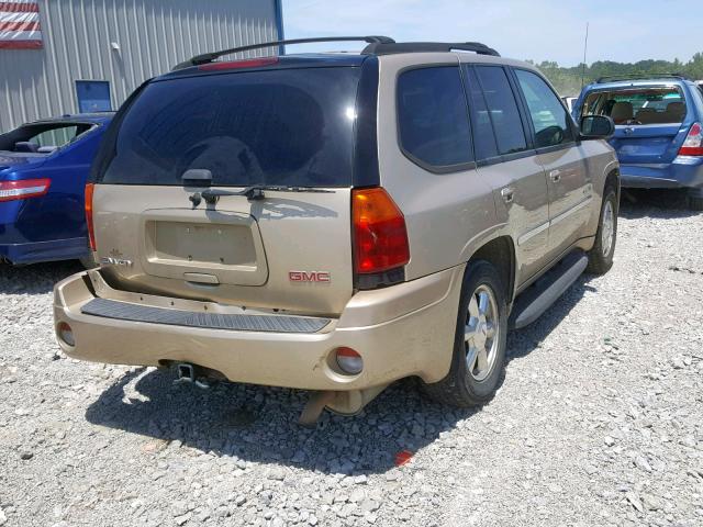 1GKDT13S062130714 - 2006 GMC ENVOY BEIGE photo 4