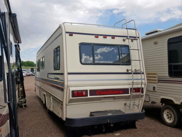 1GBKP37N6L3308868 - 1990 COAH RV WHITE photo 3