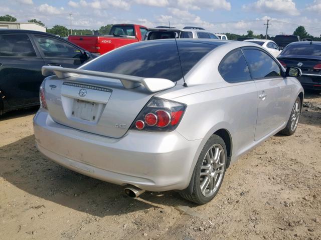 JTKDE167490282789 - 2009 TOYOTA SCION TC ვერცხლისფერი ფოტო 4