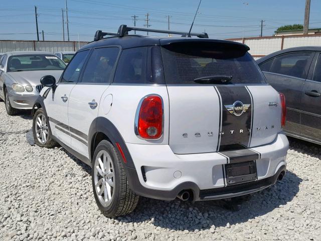 WMWZC3C52FWT03033 - 2015 MINI COOPER S C WHITE photo 3