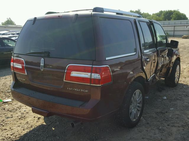 5LMJJ2J50CEL05134 - 2012 LINCOLN NAVIGATOR 勃艮第红 照片 4