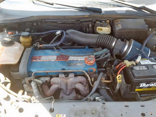 1FAFP38362W341155 - 2002 FORD FOCUS ZTS GRAY photo 7