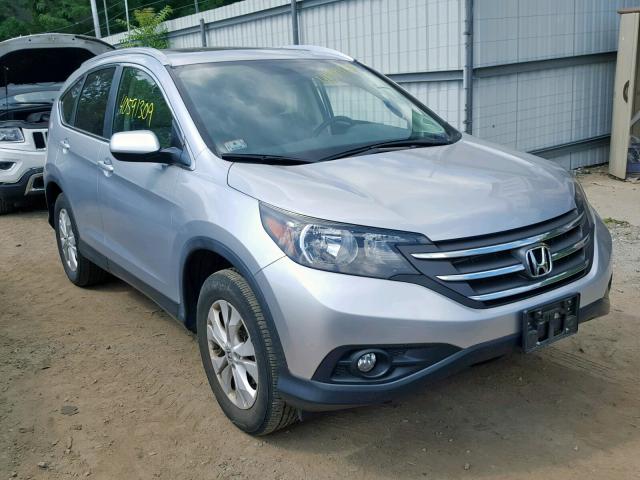 2HKRM4H73CH600927 - 2012 HONDA CR-V EXL SILVER photo 1