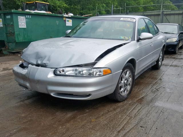 1G3WS52H72F115490 - 2002 OLDSMOBILE INTRIGUE G SILVER photo 2