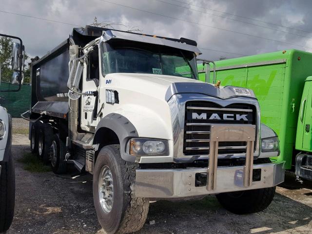 1M2GR2GC9KM008816 - 2019 MACK GRANITE WHITE photo 1