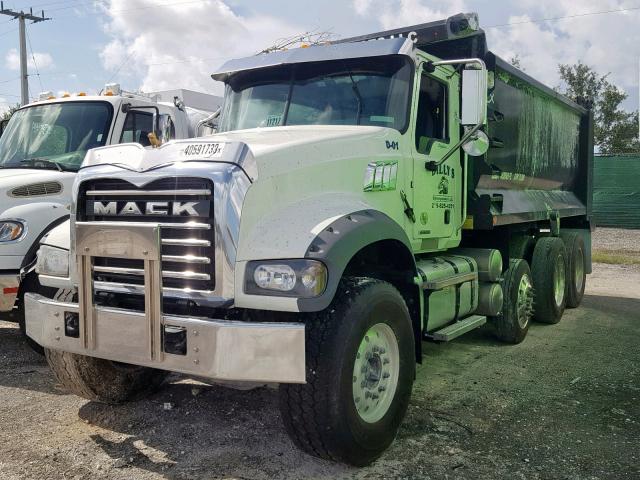 1M2GR2GC9KM008816 - 2019 MACK GRANITE WHITE photo 2