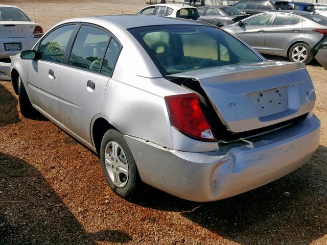 1G8AG52F45Z104678 - 2005 SATURN ION LEVEL SILVER photo 3