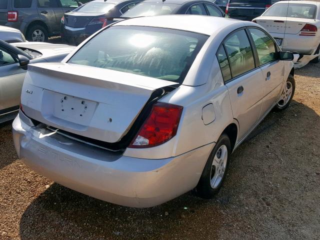 1G8AG52F45Z104678 - 2005 SATURN ION LEVEL SILVER photo 4