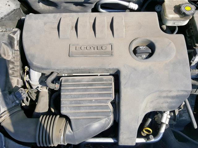 1G8AG52F45Z104678 - 2005 SATURN ION LEVEL SILVER photo 7