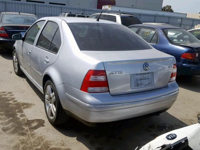 3VWSE69M74M031412 - 2004 VOLKSWAGEN JETTA GLS GRAY photo 3