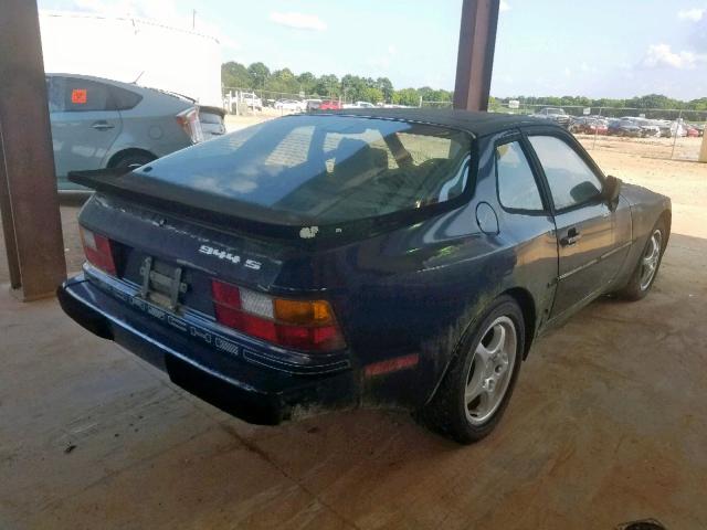 WP0AA0944HN452989 - 1987 PORSCHE 944 S BLUE photo 4